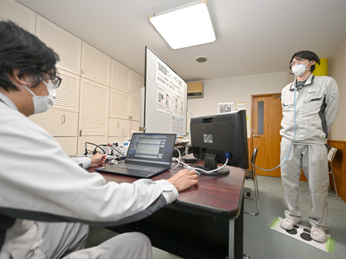 静岡県産業環境センターでのフィットテスト